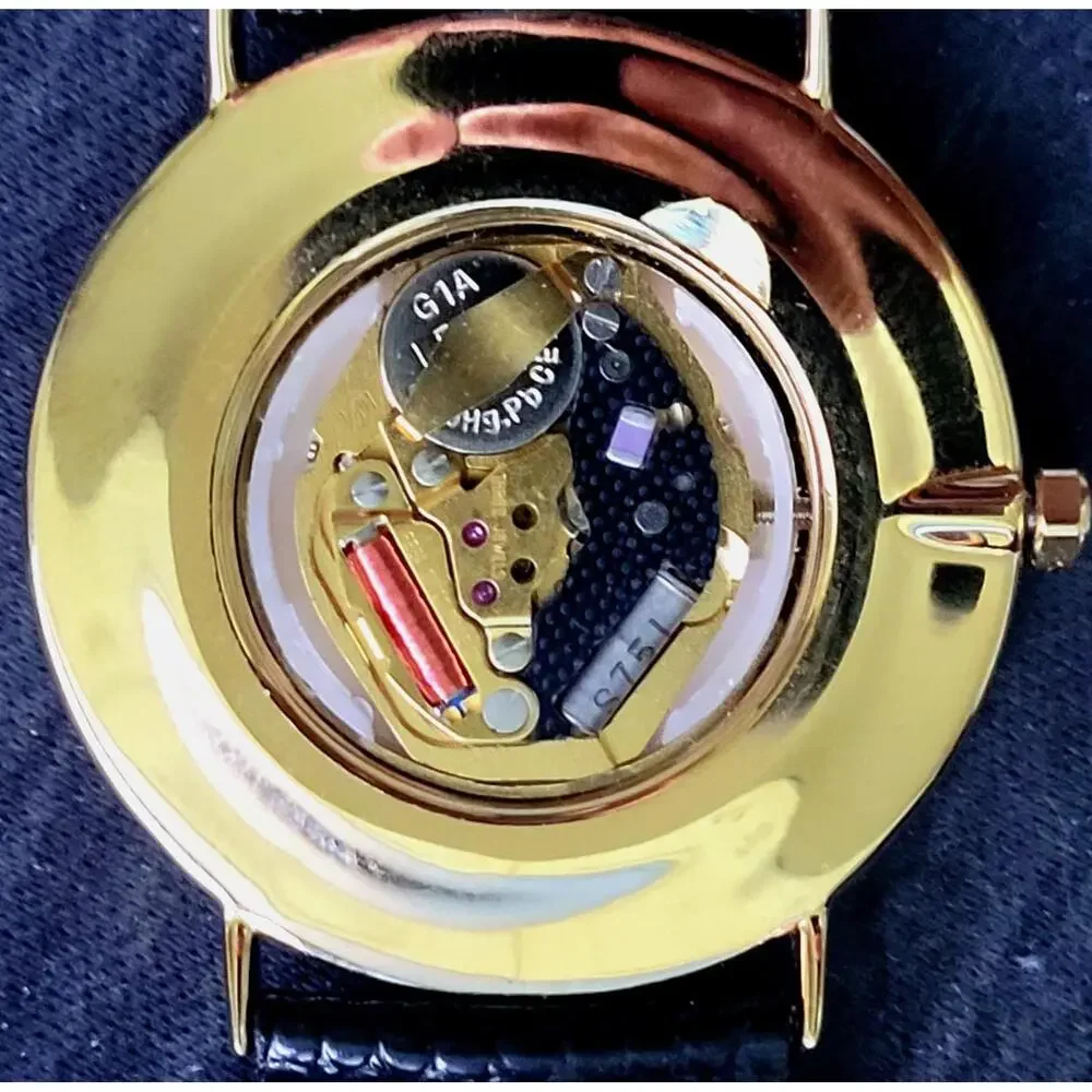 Vintage Wittnauer Mens Watch Swiss Gold In Box New Battery‎